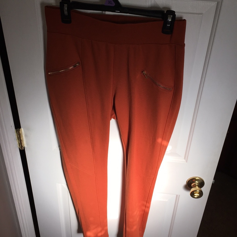 Ashley Stewart Burnt Orange Pants